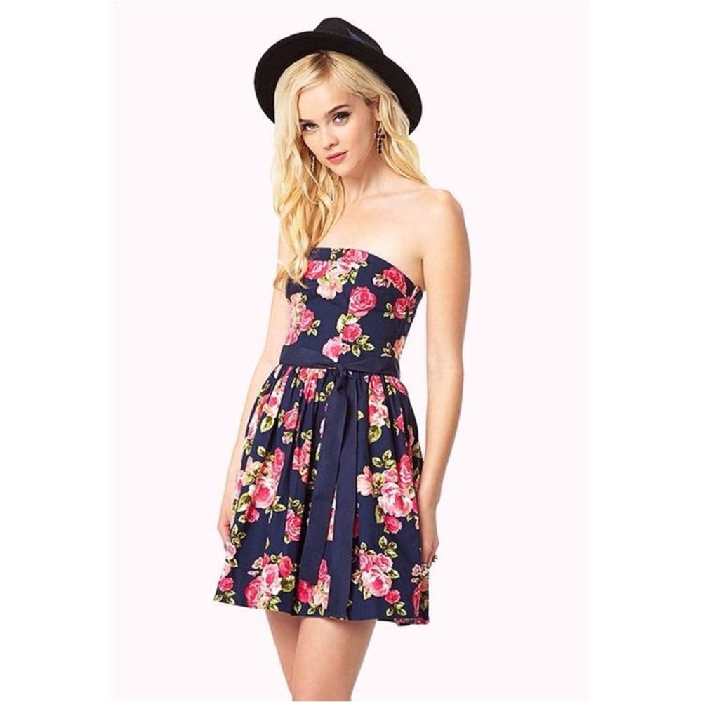 Forever 21 floral dress size S